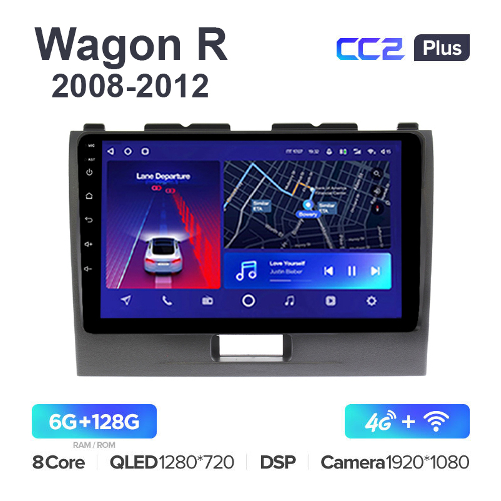 Teyes CC2 Plus 9"для Suzuki Wagon R 2008-2012