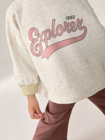 Толстовка и брюки в комплекте для девочки Next 385-969, Кремовый, Коричневый