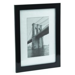 Фоторамка Image Art 601 30х40 пластиковая со стеклом чёрная