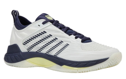 Мужские теннисные кроссовки K-Swiss Hypercourt Supreme 2 - banc de blanc/naval academy/luminary green
