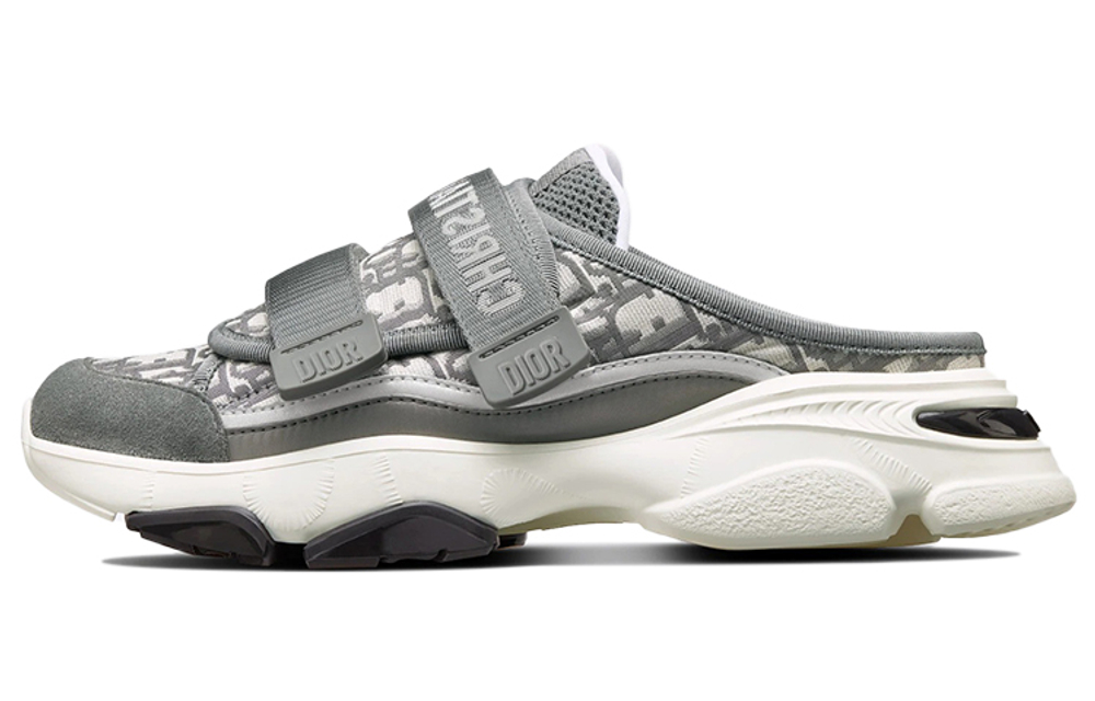 DIOR D Wander Closed Toe Slippers Women"s Light Gray