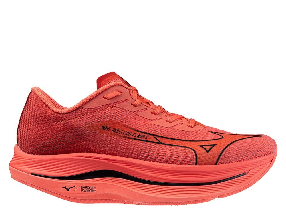 Кроссовки для бега мужские Mizuno Wave Rebellion Flash 2 M Красные