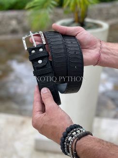 Ремень из кожи питона AC-60