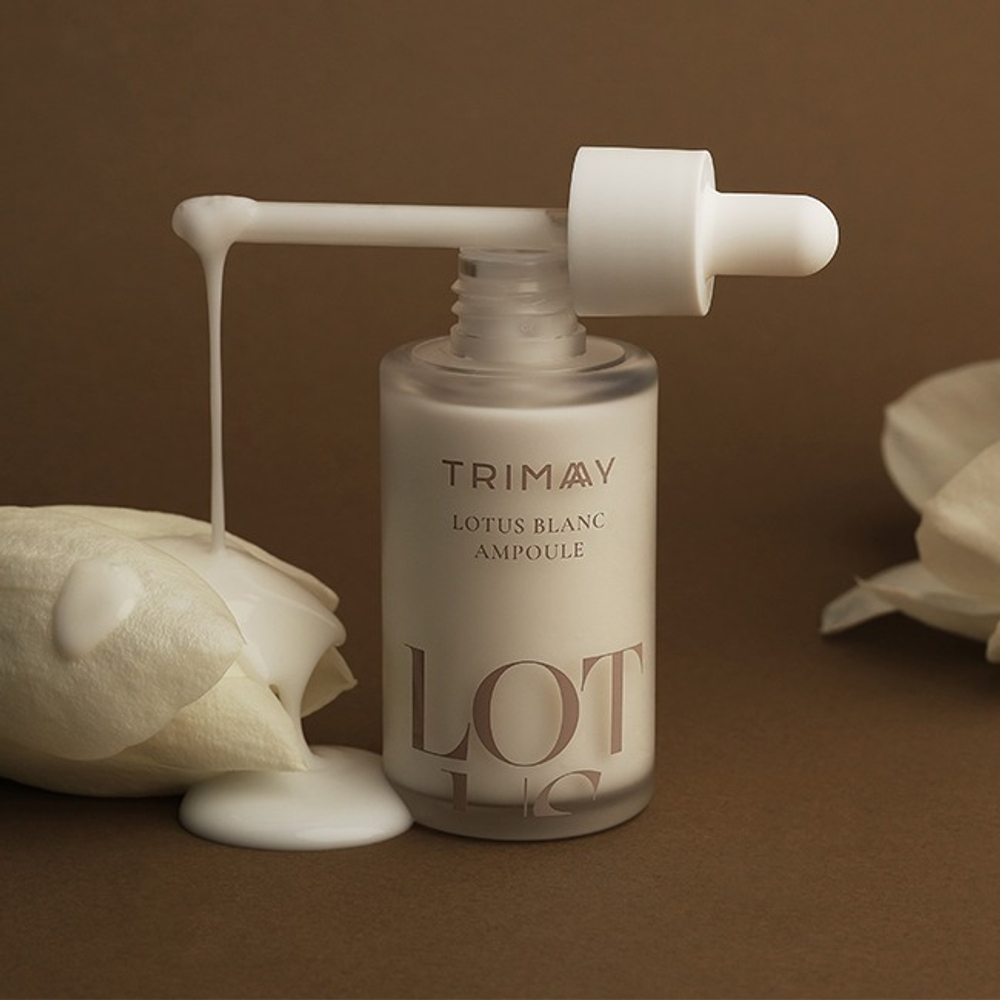 Trimay Lotus Blanc Ampoule концентрированная сыворотка для улучшения тона кожи с экстрактом лотоса