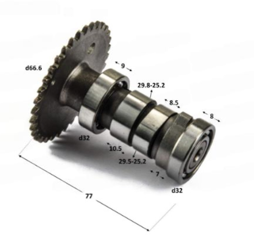 Шестерня ГРМ 163QMK  с балансиром