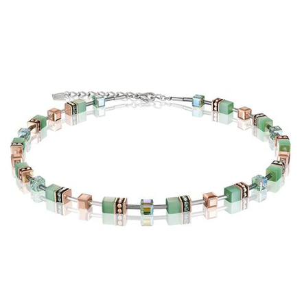 Колье Coeur de Lion Light Green 4016/10-0520 цвет зеленый