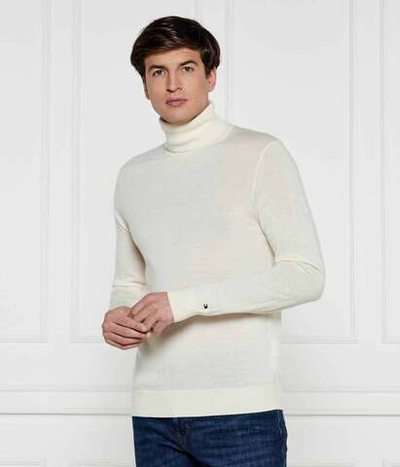 Хлопковый гольф Tommy Hilfiger - кремовый(MW0MW36537)