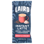 Laird Superfood, Растворимый латте, сладкий и сливочный, 5 пакетиков по 25 г (0,9 унции)