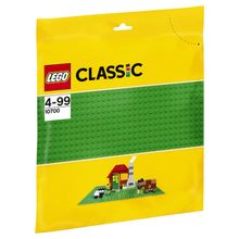 Конструктор LEGO Classic 10700 Строительная пластина зеленого цвета