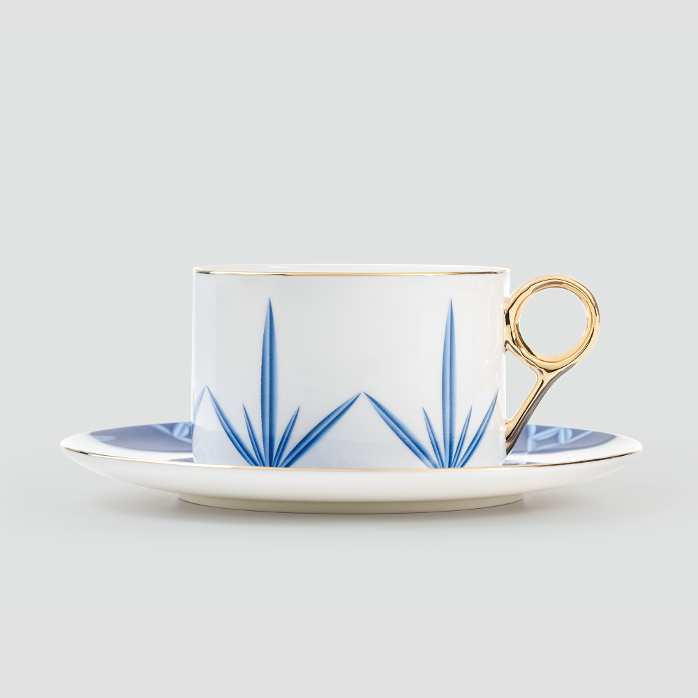 Чайная пара Farforite «Звонко» 250 мл в подарочной коробке