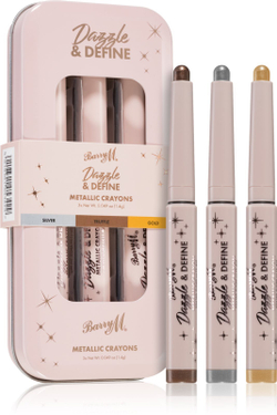 Barry M Dazzle & Define - металлический карандаш для глаз 3 х 1,4 г (удобная упаковка) /   / GTIN 5019301053429