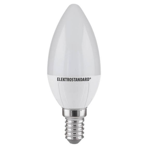 Лампа светодиодная Elektrostandard E14 6W 4200K матовая a034837