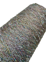 Пряжа на бобине 110г (Италия). 75% вискоза 5% п/а 20% люрекс 100г-900м