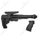 Комплект: Телескопический приклад на Сайгу/АК без завышения, Alpha, K.Arma