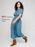 Платье женское летнее длинное из вискозы (повседневное, пляжное, городское)