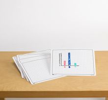 Доски маркерные "Клетка". Набор 30шт.