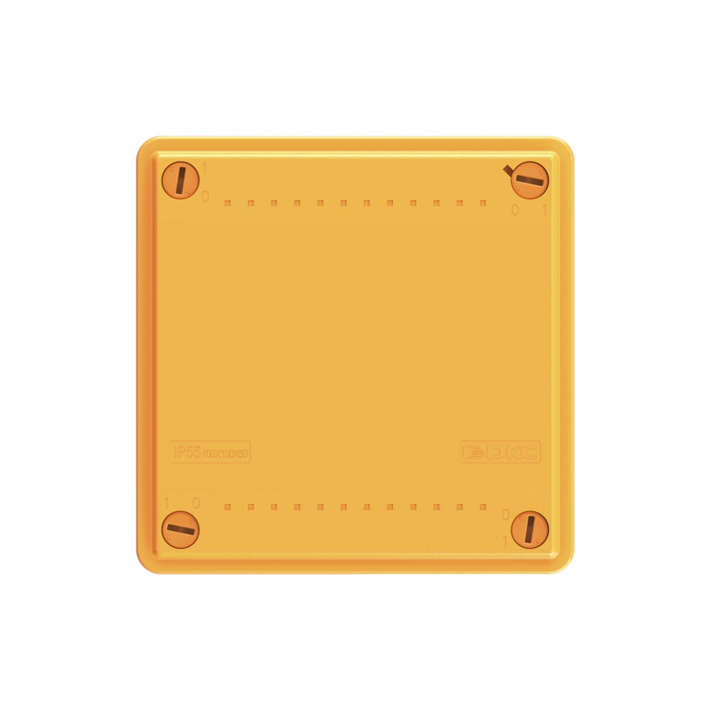 Коробка пластиковая FS с гладкими стенками и клеммниками, IP56, 100х100х50 мм, 5р, 450V, 20A, 10 мм2