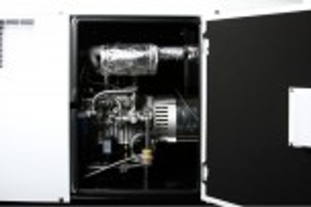 Электростанция дизельная с воздушным охлаждением HYUNDAI DHY 12000SE в кожухе