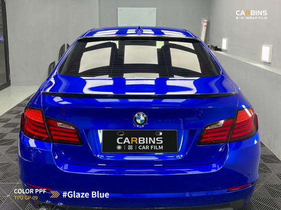Carbins Color PPF Glaze Blue GP 09 синяя цветная полиуретановая защитная антигравийная пленка