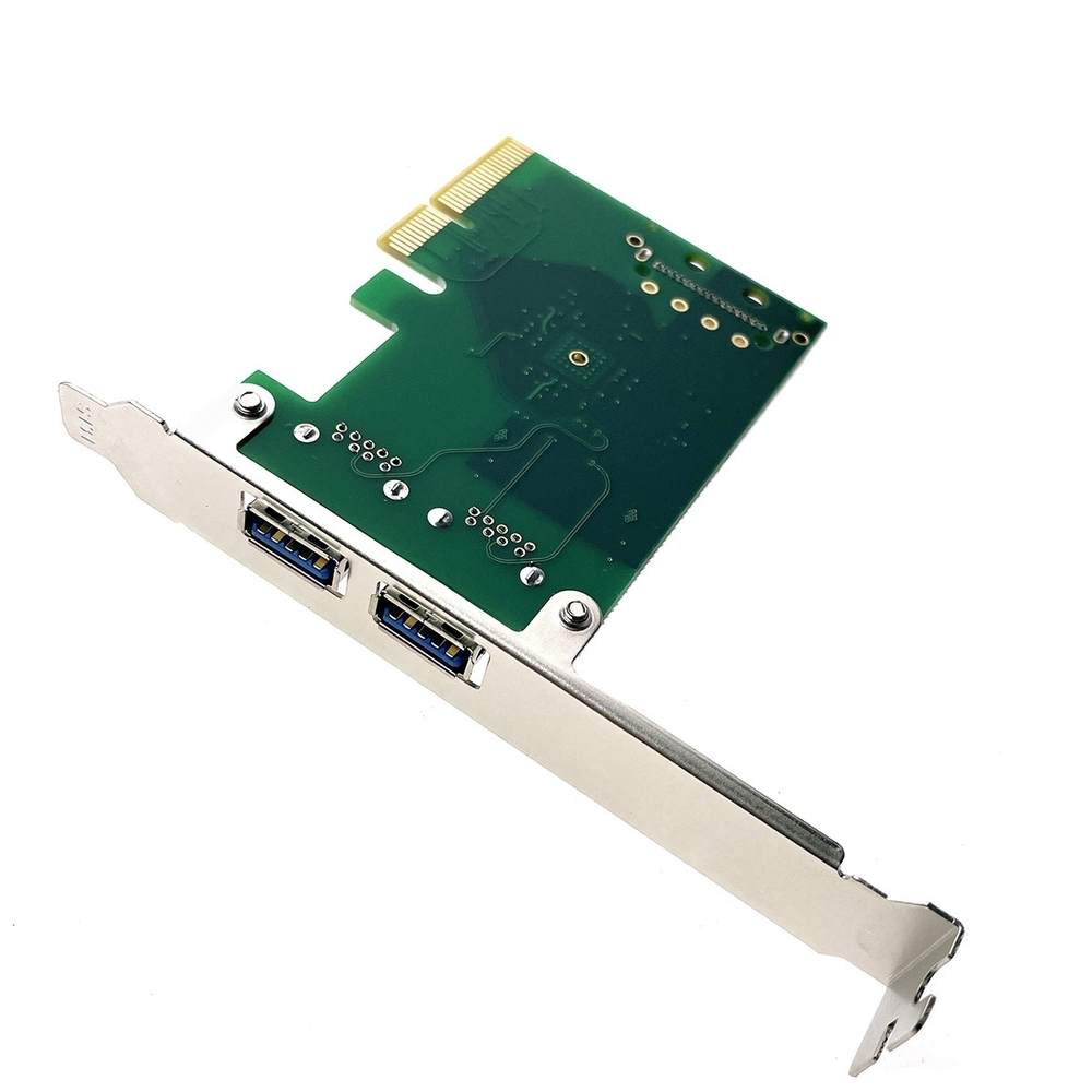 Контроллер USB Espada Контроллер PCI-E, USB 3.2 Gen2(2xUSB-A) (PCIeU2AGen2) (45996)