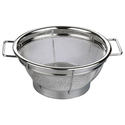 Дуршлаг 22,5 см h10 см сито нерж. на подставке круглый 2 ручки l 26,5 см P.L. Proff Cuisine