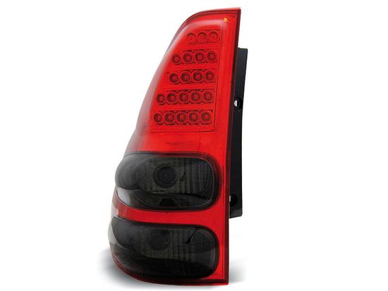 Задние фонари red smoke led для Toyota Land Cruiser Prado 120