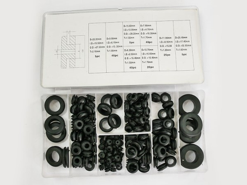 Набор резиновых втулок 8 видов (180 шт) (KING COMPANY)