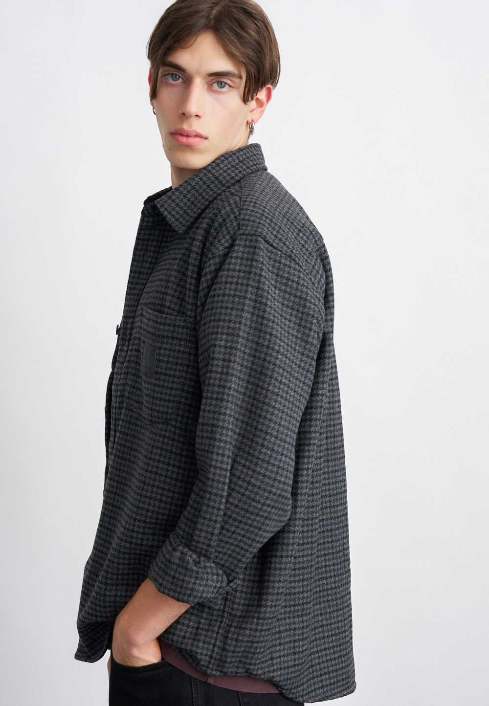 Carhartt WIP LEWIS - Рубашка - Серый