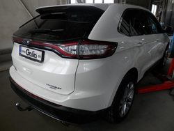 Фаркоп оцинкованный Galia F136C для FORD Edge, SUV, 2015-(паспорт и сертификат в комплекте)(без электрики)