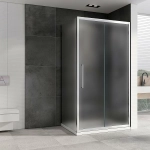 Душевой уголок ABBER Schwarzer Diamant AG30160MH-S80M 160x80 стекло матовое/профиль хром