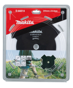 Нож для травы, 4 зуба, d- 255x25,4мм Makita D-66014 4T 230 мм 25,4 мм