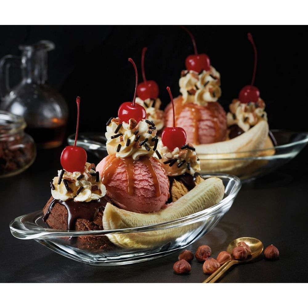 Креманка 310 мл " " 24*10 см h3 см стекло Ocean [6]