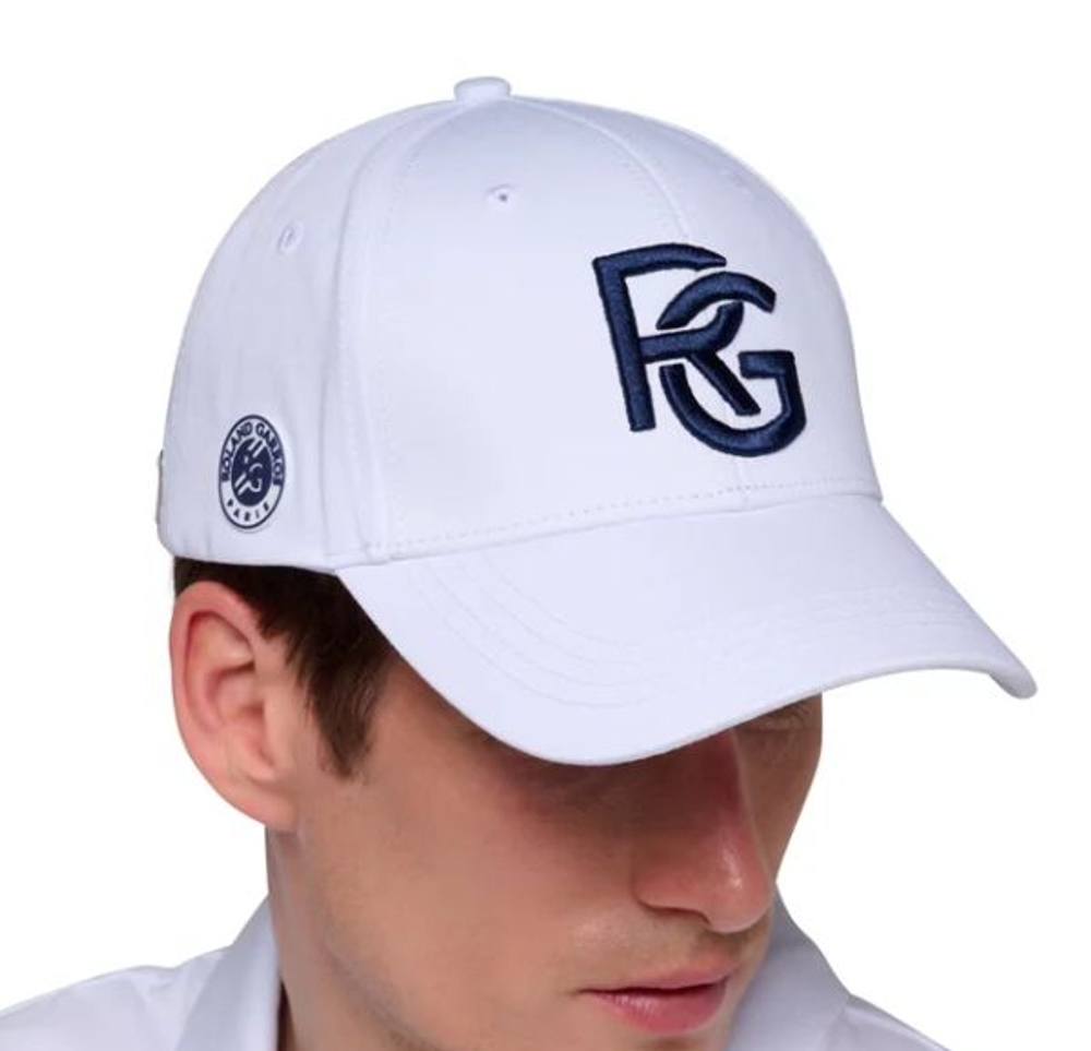 Теннисная кепка Roland Garros Logo - white