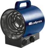 Тепловая пушка ТВ-2М (тепловентилятор) 230В, 2 режима, вентилятор, 2000Вт, Сибртех, 96436