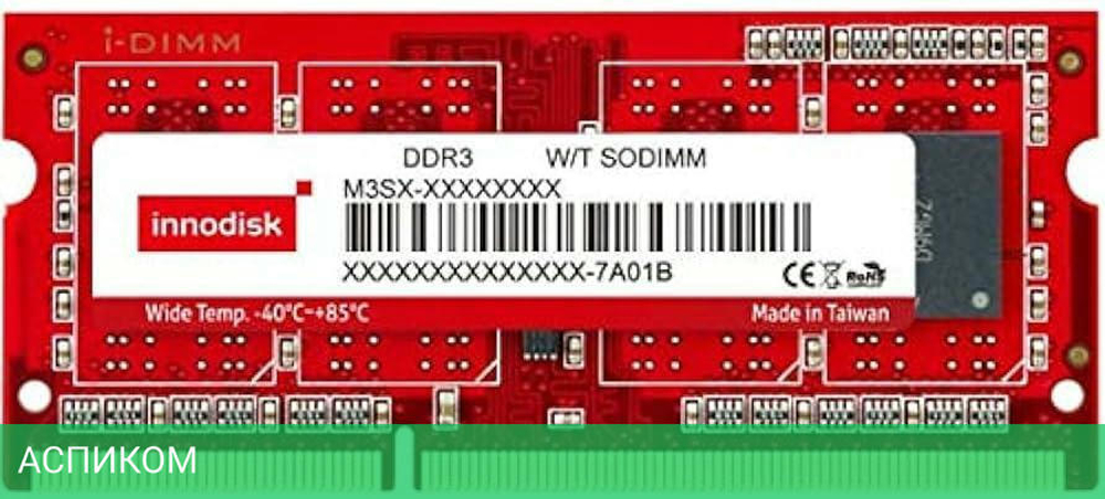 Оперативная память Innodisk 4GB DDR3 M3S0-4GMJDLPC