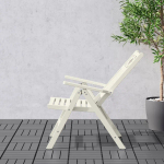 Садовое кресло - BONDHOLMEN IKEA/  БОНДХОЛЬМЕН ИКЕА,  107х58 см, белый
