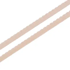 Резинка отделочная бежевая 8 мм (цв. 126), 641/8