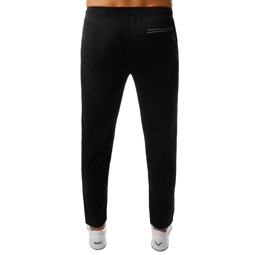 Мужские теннисные штаны Dunlop Knitted Training Pants Men - Black, White