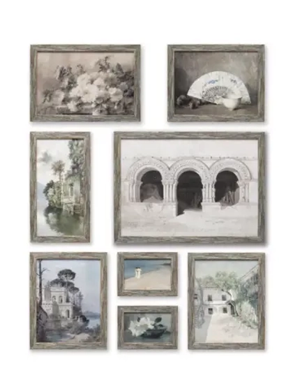 Картины на стену интерьерные на холсте 8 шт