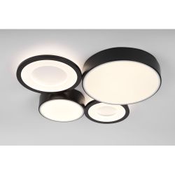 Светильник потолочный светодиодный Rivoli Aliona 6161-701 LED 87 Вт 3000 - 6000 К с пультом | Интерьерные светодиодные светильники