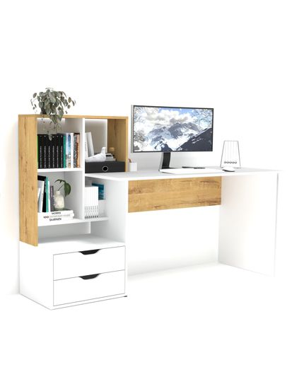 белый / дуб бунратти