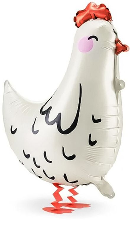 Ходячий шар "Белая курица"