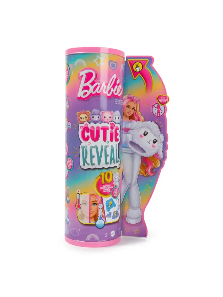 Кукла Барби Cutie Reveal Милашка-проявляшка Овечка HKR03