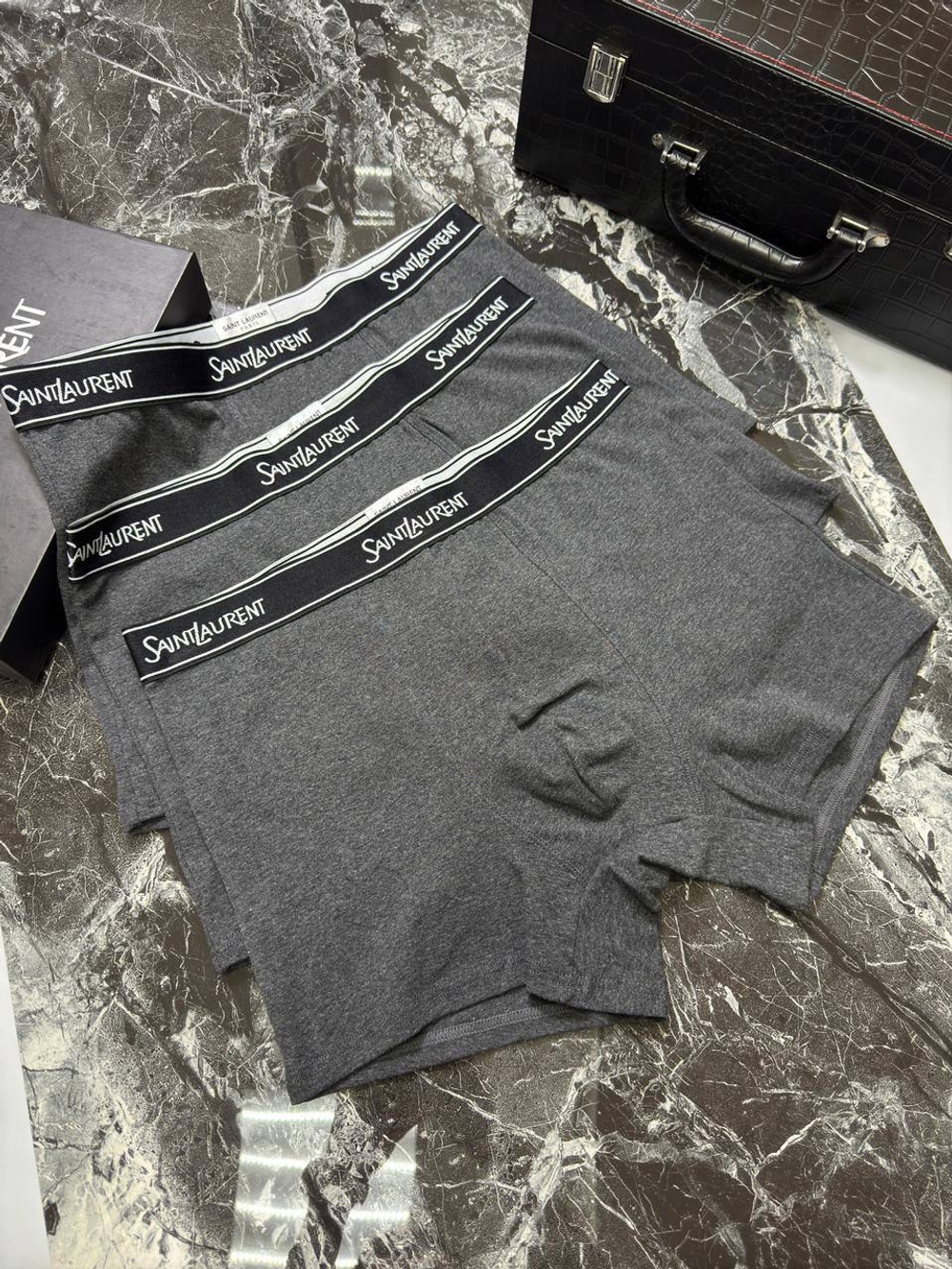 Комплект трусов боксеров Saint Laurent