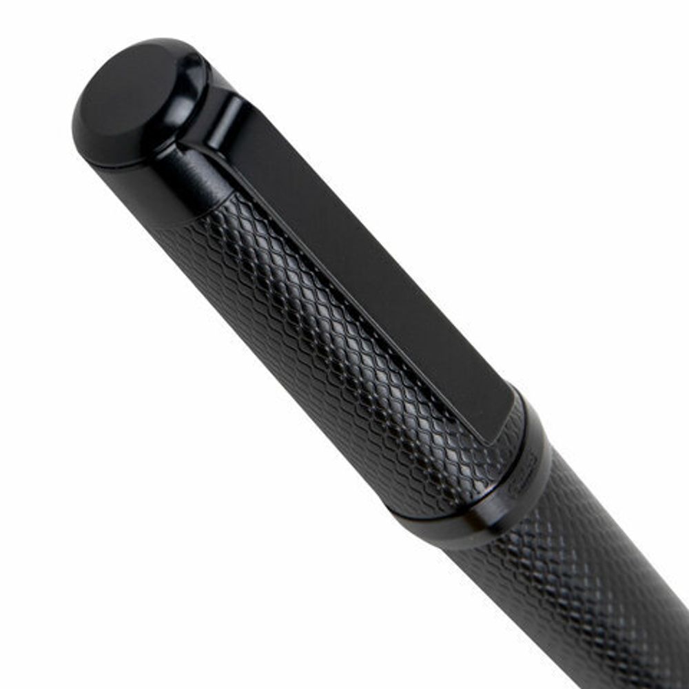 Ручка подарочная шариковая GALANT "Botta", корпус черный, детали черные, узел 0,7 мм, линия письма 0,5 мм, синяя, 144166