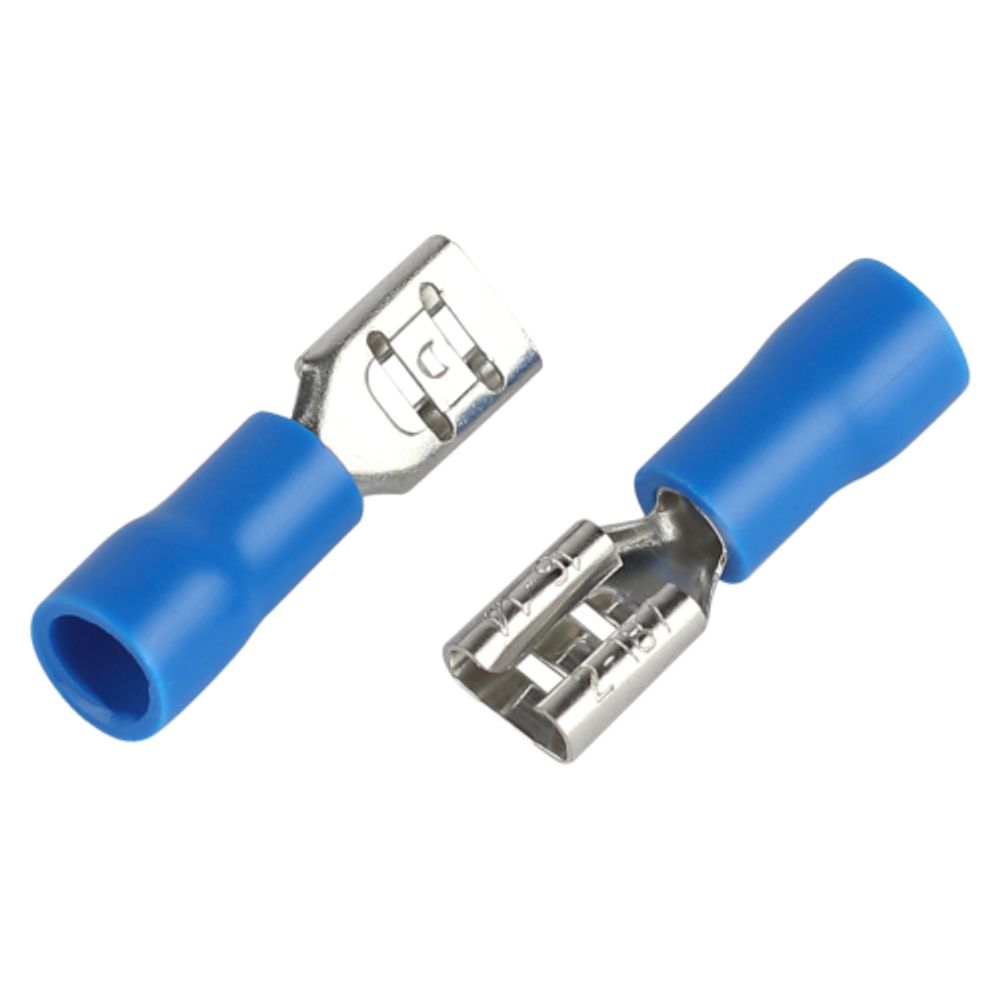 Разъем плоский ЭРА NO-225-126 РпИм 2-5.0-0.8 изолированный «розетка» (упаковка 50 штук)