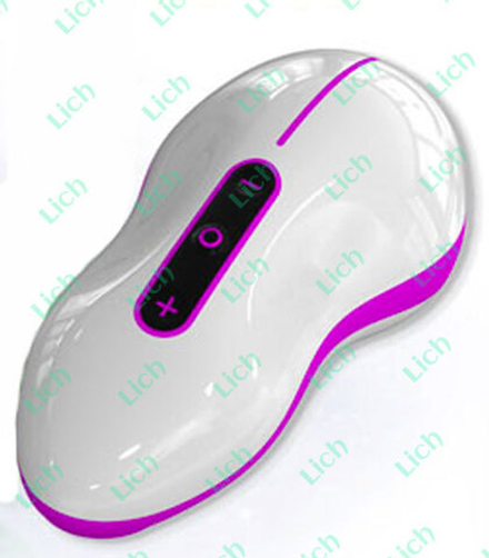 Розовый компактный вибромассажер Mouse