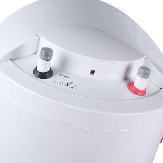 Бойлер комбинированного нагрева напольный Stout 100 л., ТЭН 2 кВт