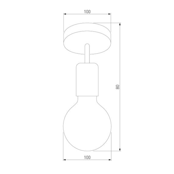 Потолочный светильник TK Lighting 1901 Retro