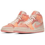 Кроссовки Air Jordan 1 Mid Apricot Orange